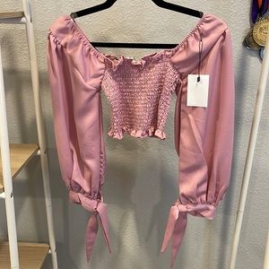Pink going-out Blouse 🩷